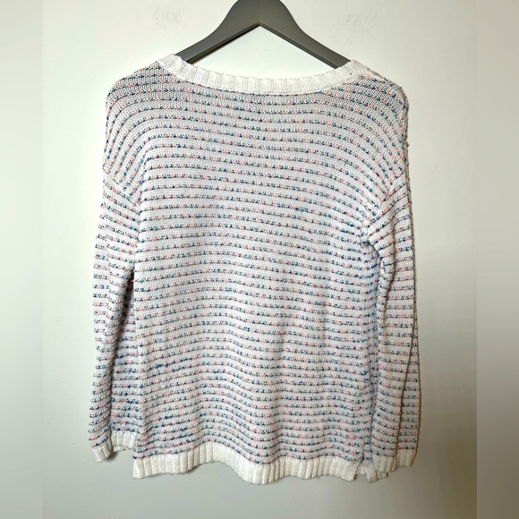 Talbots Petite Multicolored Oversized Knit Sweater, Size Petite P (Small) 🤍 - Picture 11 of 14